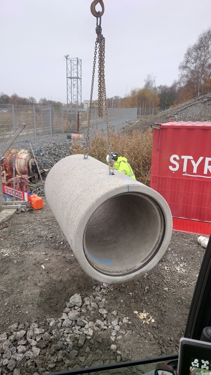 Rörtryckning för Styrud i Arendal